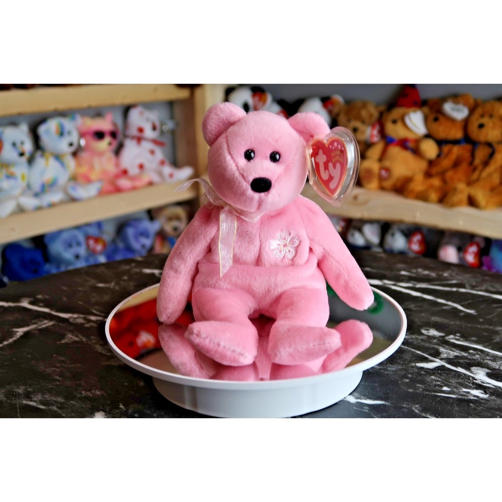 TY Beanie Baby - Sakura II the Bear (Japan Exclusive) | MWMT | Vintage | Rare